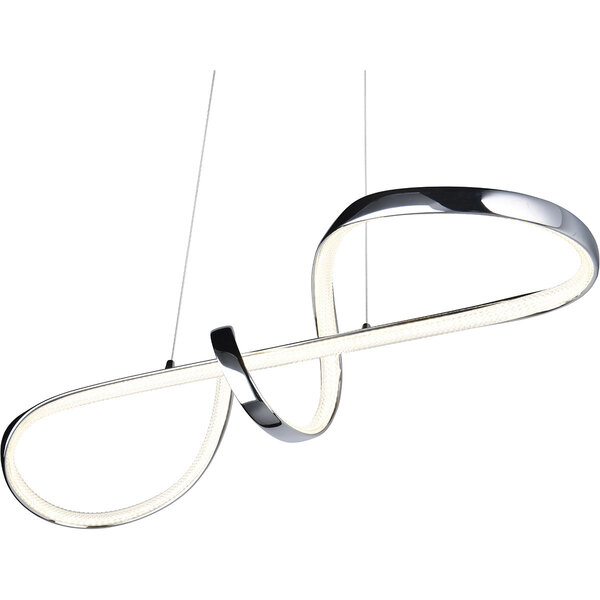 HLW LED Elegante Dimbare Metalen LED Hanglamp 37W - Witte LED Lamp met Natuurlijk Wit Licht HLW LED Elegante Dimbare Metalen LED Hanglamp 37W - Witte LED Lamp met Natuurlijk Wit Licht