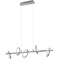 Metalen LED Hanglamp Trion Arko - 5 Lichtpunten, Warm Wit 4W Metalen LED Hanglamp Trion Arko - 5 Lichtpunten, Warm Wit 4W