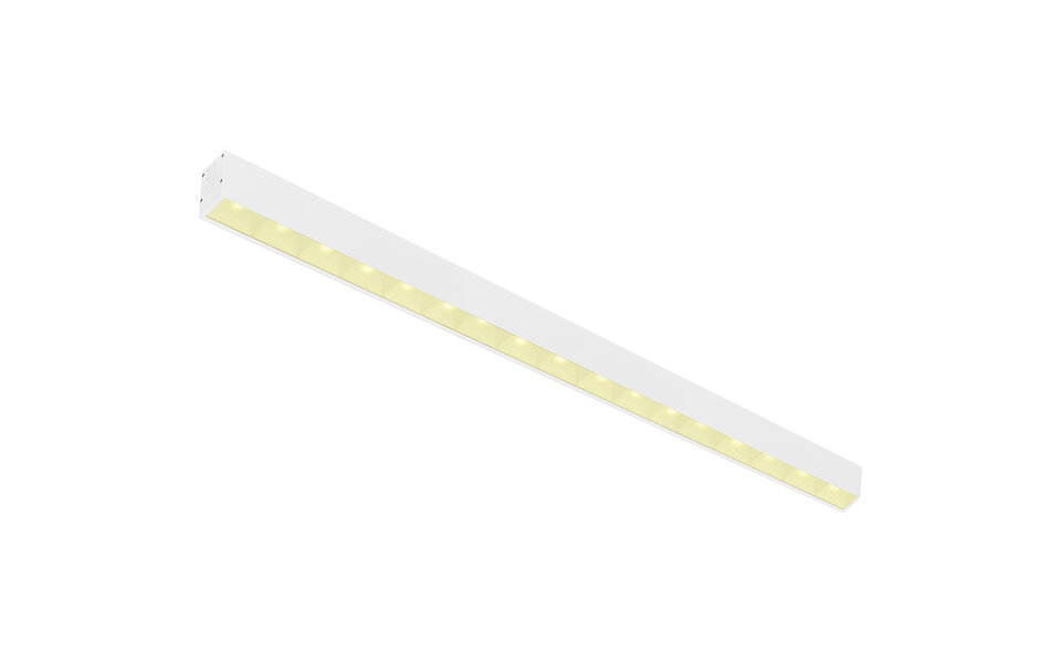HLW LED Linear White LED Pendant Lamp 40W - Warm White 3000K, 120cm Light Output