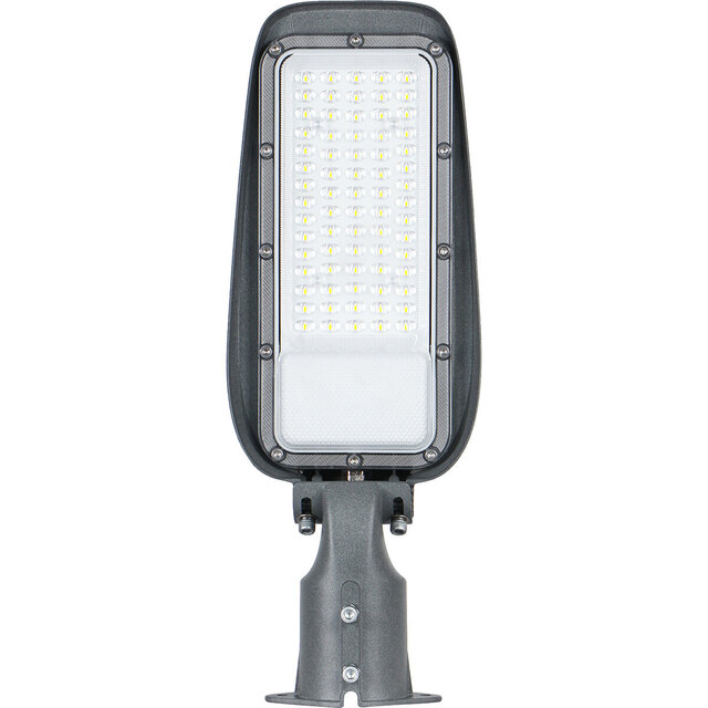Waterdichte witte LED straatlamp 50W met neutraal wit licht 4000K en 4500 lumen voor buitenverlichting