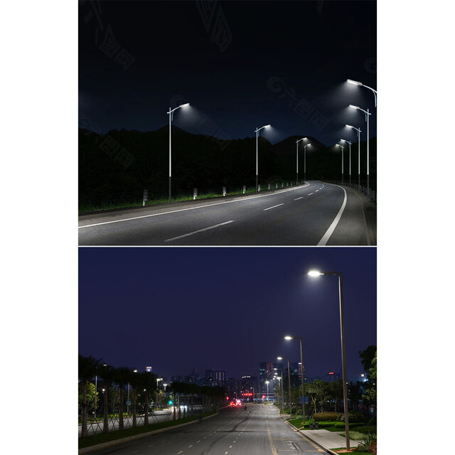 HLW LED Waterproof LED Street Light with Sensor | 200 Watt Neutral White Light, IP66