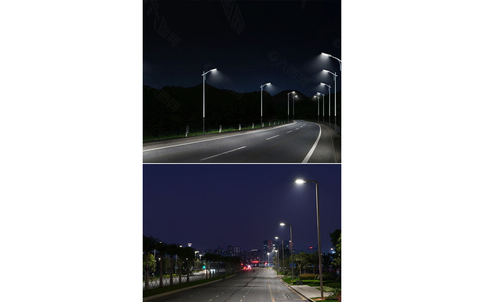 HLW LED Waterproof LED Street Light with Sensor | 200 Watt Neutral White Light, IP66
