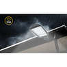 HLW LED Waterproof 150W LED Street Light - Aluminum Matte Gray, Bright Daylight White 6500K