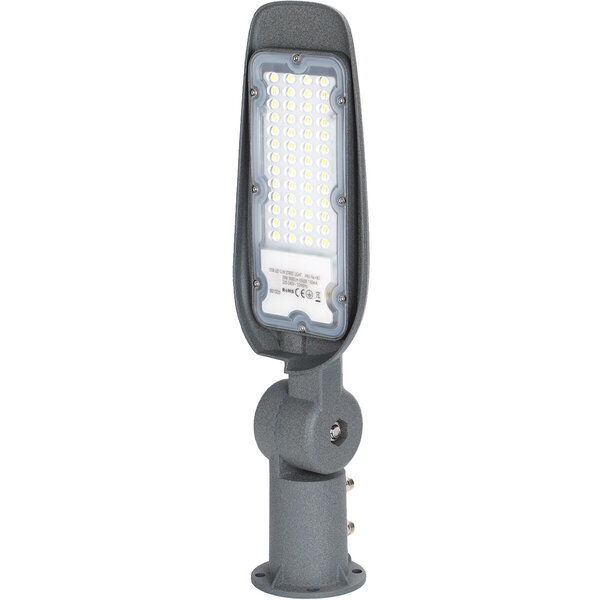 HLW LED Waterdichte 30W Aluminium LED Straatlamp - Mat Grijs & Witte Daglicht Wit HLW LED Waterdichte 30W Aluminium LED Straatlamp - Mat Grijs & Witte Daglicht Wit