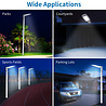 Velvalux Velvalux Lumeno 200W Waterproof LED Street Light - White LED, Neutral White 4000K, Flicker-free