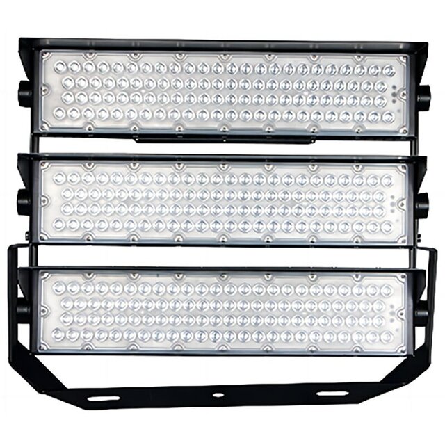 Vierkante LED sportveldverlichting 750W met helder wit licht 5000K en IP66 bescherming Vierkante LED sportveldverlichting 750W met helder wit licht 5000K en IP66 bescherming