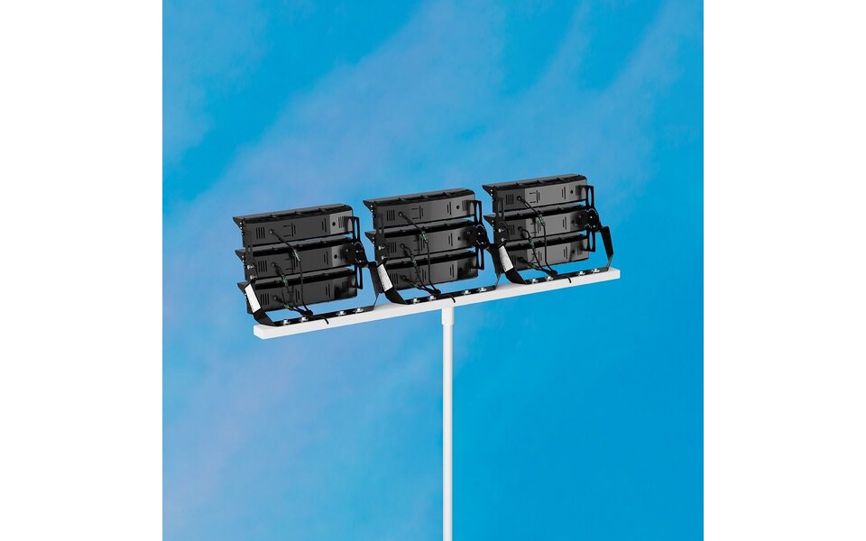 Philips Waterproof LED Sports Field Lighting 750W - Bright White 5000K - 127500 Lumens