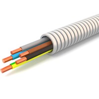 Flexible 5-core LED power cable 100m 2.5mm² Halogen-free