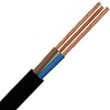 VMVL H05VV-F 3-core black power cable 3x2.5mm² 10m
