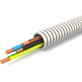 Flexible power cable 100 m 3x2.5+1x1.5 mm² KEMA