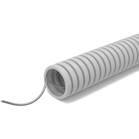 Flexibele PVC-buis 16 mm met trekdraad 0,8 mm – 100 m Flexibele PVC-buis 16 mm met trekdraad 0,8 mm – 100 m
