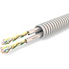 Flexibele CAT6 buis 20mm - Voorbedraad 100m, KEMA-keur