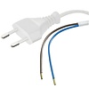 Velvalux power cable Europlug C7 1.5 m white 0.75 mm²