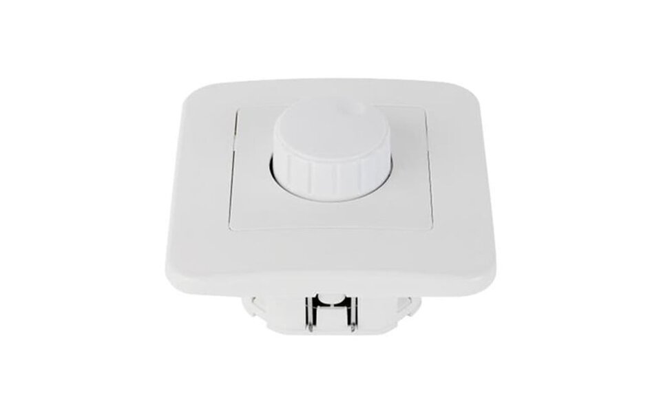 HLW LED Built-in LED dimmer 1-300W 230V Push/Turn button White