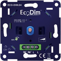 EcoDim ECO-DIM.04 LED dimmer 0–150W (up to 8 lamps) EcoDim ECO-DIM.04 LED dimmer 0–150W (up to 8 lamps)