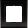 KOPP KOPP Athenis HK07 cover frame 1-gang matte black 83x83mm