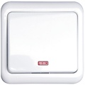 Aigi Cuka 1-gang flush-mounted LED 230V white Aigi Cuka 1-gang flush-mounted LED 230V white