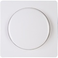 KOPP Paris HK05 Dimmer Cover Plate - Arctic Gloss White KOPP Paris HK05 Dimmer Cover Plate - Arctic Gloss White