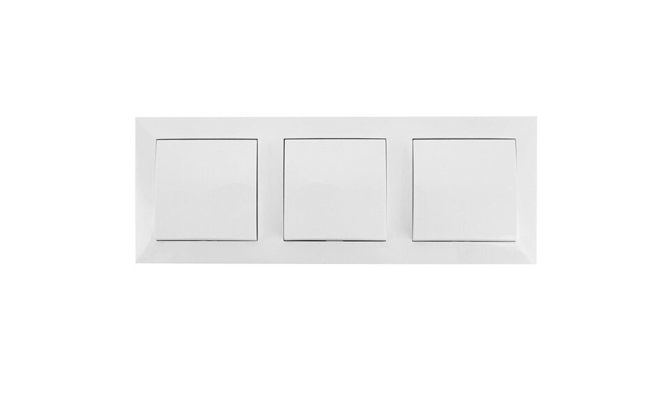 HLW LED 3-way two-way switch Aigi white 230V - LED