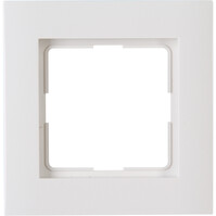 KOPP Athenis HK07 1-gang cover frame 83x83 mm white KOPP Athenis HK07 1-gang cover frame 83x83 mm white