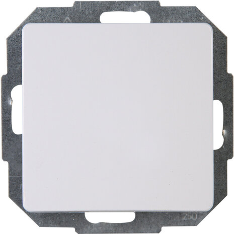 KOPP Arctic Glans Wit Enkelvoudige Wisselschakelaar LED 250V