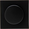 KOPP Athenis HK07 cover plate dimmer matte black incl. button