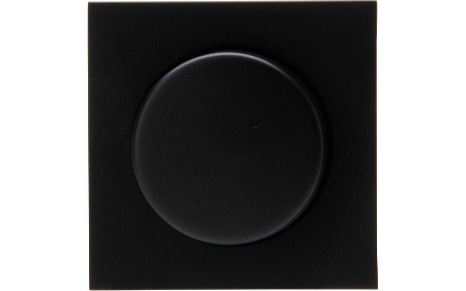 KOPP KOPP Athenis HK07 cover plate dimmer matte black incl. button