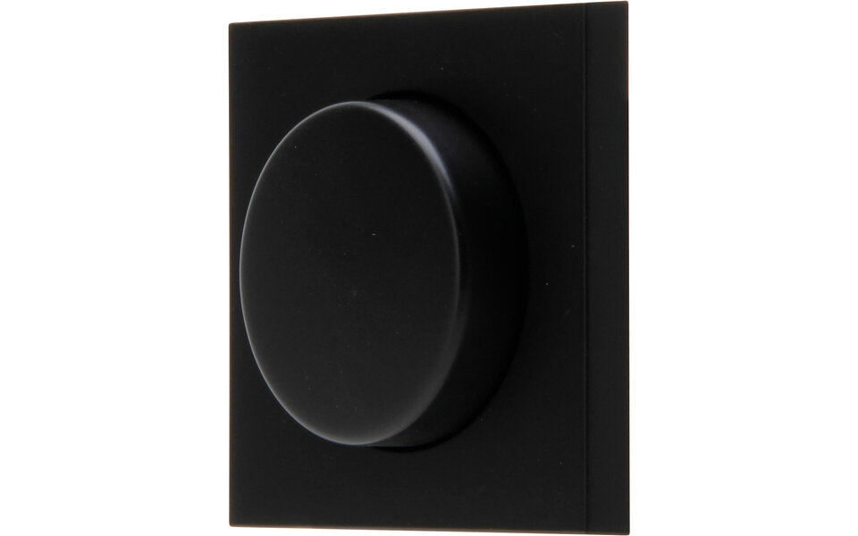 KOPP KOPP Athenis HK07 cover plate dimmer matte black incl. button