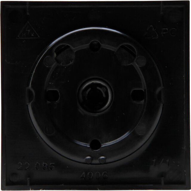 KOPP KOPP Athenis HK07 cover plate dimmer matte black incl. button