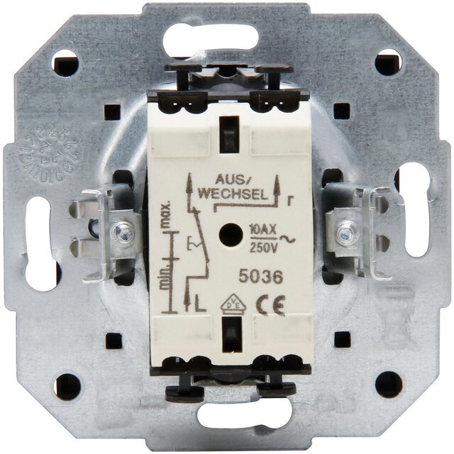 KOPP KOPP Athenis HK07 1-gang matte black two-way switch KOPP KOPP Athenis HK07 1-gang matte black two-way switch