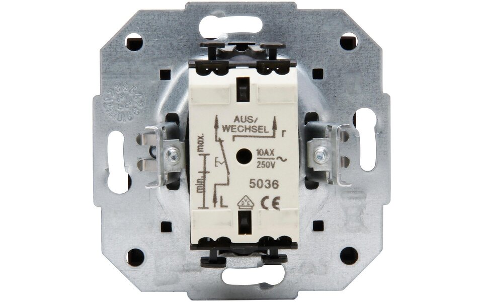 KOPP KOPP Athenis HK07 1-gang matte black two-way switch KOPP KOPP Athenis HK07 1-gang matte black two-way switch