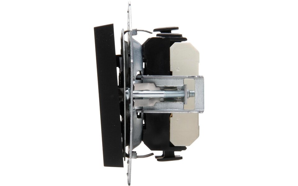 KOPP KOPP Athenis HK07 1-gang matte black two-way switch KOPP KOPP Athenis HK07 1-gang matte black two-way switch