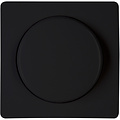 KOPP Paris HK05 dimmer cover plate matte black incl. button