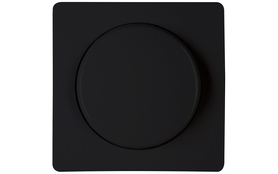 KOPP KOPP Paris HK05 dimmer afdekplaat mat zwart incl. knop