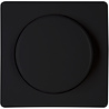KOPP Paris HK05 dimmer afdekplaat mat zwart incl. knop LED toebehoren