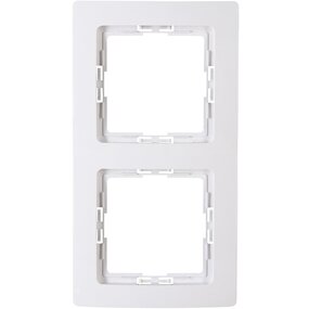 KOPP Paris HK05 2-voudig afdekraam Arctic glans wit KOPP Paris HK05 2-voudig afdekraam Arctic glans wit