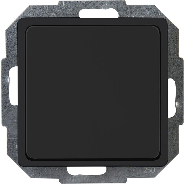 KOPP Blindplaat Paris HK05 Mat Zwart 80x80mm LED toebehoren