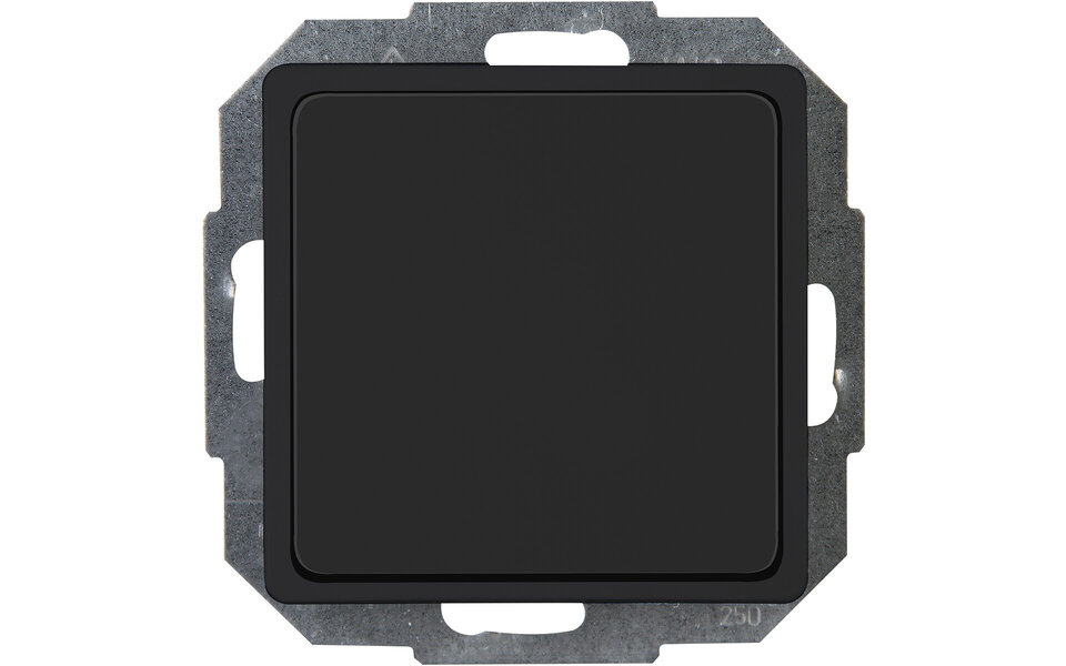 KOPP KOPP Blind plate Paris HK05 Matte Black 80x80mm KOPP KOPP Blind plate Paris HK05 Matte Black 80x80mm