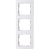 KOPP Paris HK05 3-way cover frame Arctic gloss white