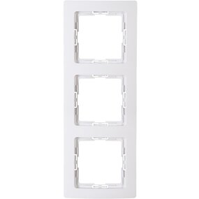 KOPP Paris HK05 3‑voudig afdekraam Arctic glans wit KOPP Paris HK05 3‑voudig afdekraam Arctic glans wit