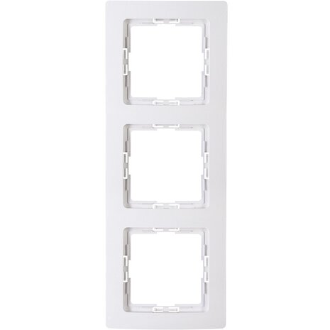 KOPP Paris HK05 3‑voudig afdekraam Arctic glans wit