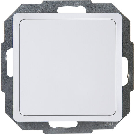 KOPP Blindplaat Paris HK05 80x80 mm Glanzend Wit