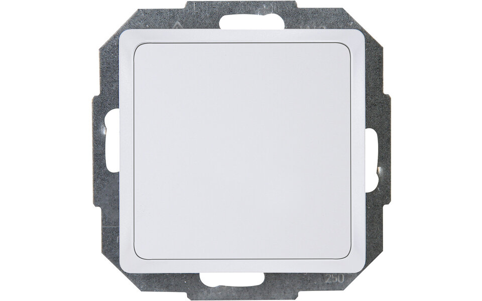 KOPP KOPP Blindplaat Paris HK05 80x80 mm Glanzend Wit