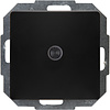 KOPP Paris HK05 matte black two-way switch with light KOPP Paris HK05 matte black two-way switch with light