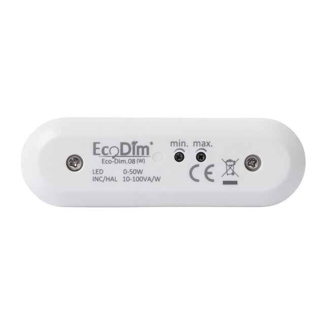 EcoDim EcoDim LED cord dimmer 0-50W (phase cut-off), flicker-free