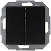 KOPP Athenis HK07 matte black 2-button two-way switch