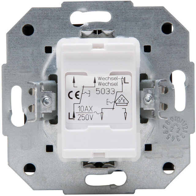 KOPP KOPP Athenis HK07 matte black 2-button two-way switch