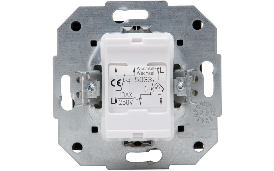 KOPP KOPP Athenis HK07 matte black 2-button two-way switch