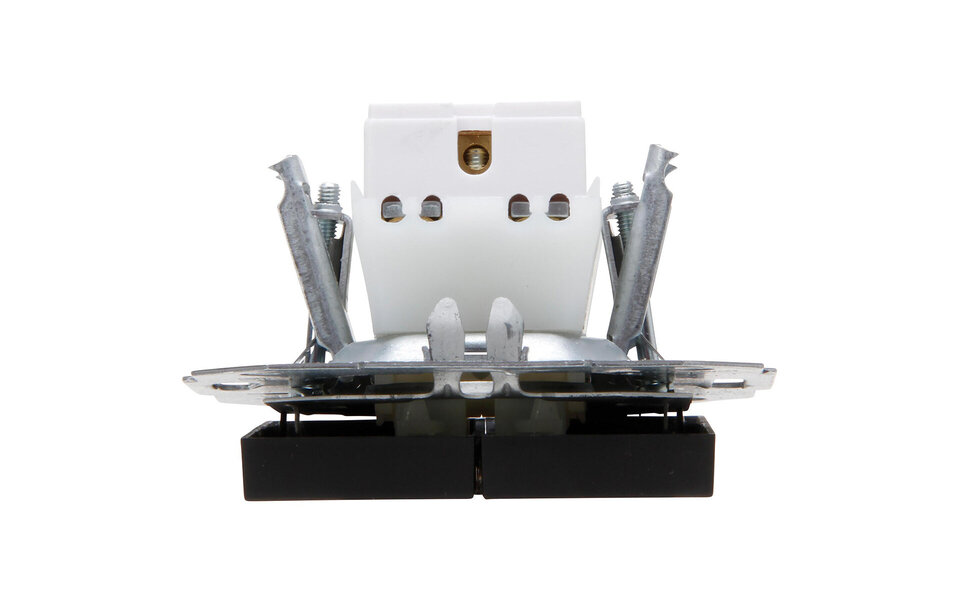 KOPP KOPP Athenis HK07 matte black 2-button two-way switch