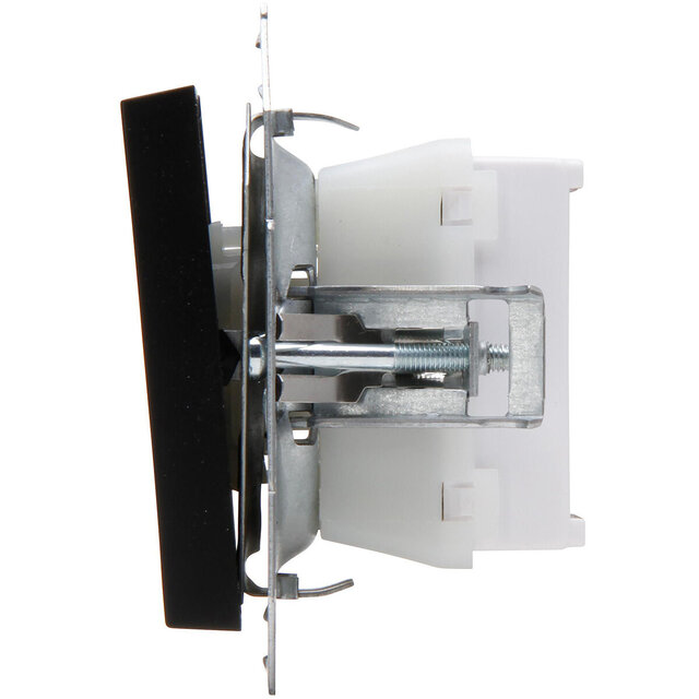 KOPP KOPP Athenis HK07 matte black 2-button two-way switch